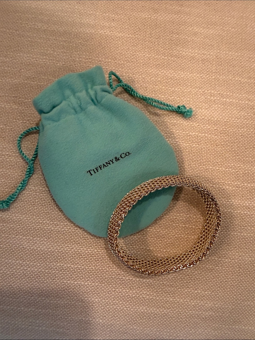 Tiffany & Co. Silver Mesh Somerset Bracelet - Silver - Picture 2 of 5